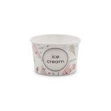 Miska na zmrzlinu ice cream 130ml WO003174, 25ks 