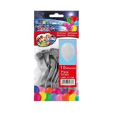 Balóny strieborné 10ks