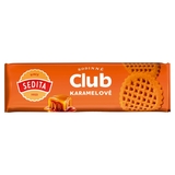 Rodinné Club karamelové sušienky 134g+20% Sedita