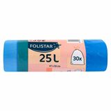 Vrecia na odpad modré 25l 47x 50cm 30ks Folistar