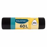 Vrecia na odpad Economy 60l 60x71cm 20ks Folistar