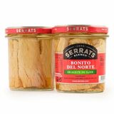 Tuniak biely filety v olivovom oleji 320g Serrats