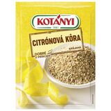 Citrónová kôra krájaná sušená 14g Kotányi
