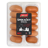 Špekačky špeciál Duo-pack 80% 2x360g Mecom