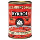 Paradajky lúpané kocky 400g plech KYKNOS