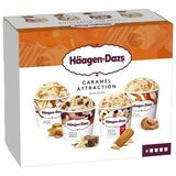 Mrazená Häagen-Dazs zmrzlina Caramel attract 4x95ml
