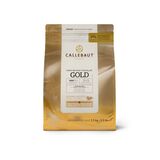 Čokoláda karam. GOLD 30,4%CALLEBAUT 2,5kg VÝPREDAJ