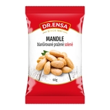 Mandle blanšírované pražené solené 60g Dr.Ensa