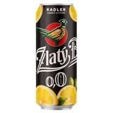 Pivo Zlatý Bažant radler tmavý Citrón 500ml *ZO