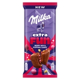 Milka extra Fun mix bobúľ mliečna čokoláda 150g