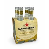 San Pellegrino Ginger beer sklo 4x200ml