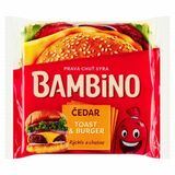 Syr Toast &amp; Burger Čedar 130g Bambino