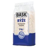 Ryža guľatozrnná lúpaná 5kg Bask