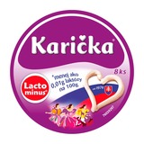 Syr tavený trojuholníkový Lacto Minus 120g Karička