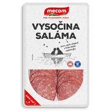 Saláma Vysočina 75g OA, Mecom VÝPREDAJ