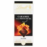 Lindt Excellence Horká čokoláda s chrumkavými kúskami karamelu a morskou soľou 100g