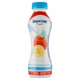 Nápoj jogurtový zakysaný jahoda banán 290g Danone VÝPREDAJ