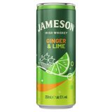 Jameson RTD Jam. Gin. Ale&amp;Lime 5%250ml*ZO VÝPREDAJ