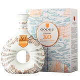 Godet X.O. Terre Ceramic Gift Box Cognac 40% 0,7l