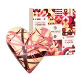 DP Chocolate Srdiečko z bielej čokolády s lieskovými orechmi 100g