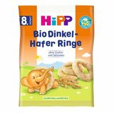 HiPP BIO Špaldovo ovsené prstienky 30g