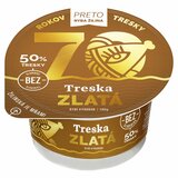 Treska Zlatá 140g PRETO Žilina VÝPREDAJ