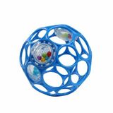 Oball Hračka rattle 10cm blue 0m+