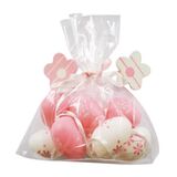 Vajíčka Veľkonočné ružové 8ks