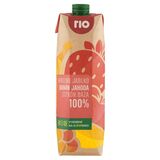 Rio 100% ovocný mix s jahodou a banánom 1l