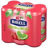 Pivo Birell Limetka &amp; malina nealko 6x500ml *ZO