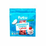 Futu Kokosové chipsy s jahodami 40g
