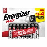 Batérie AA Max 12+4 Energizer