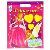 Omaľovánka Princezné vyfarbuj nálepkami
