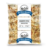 Mrazené Hranolky Country style skin on fries 2,5kg McCain