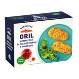 Syr Polooštiepok Gril kompletka slivka chilli 250g Banovecká