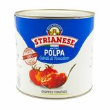 Paradajky lúpané kocky 2,5kg Strianese