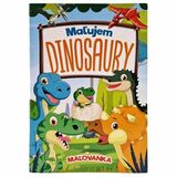 Omaľovánka Maľujem Dinosaury