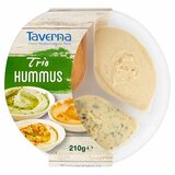 Taverna Hummus TRIO-Oriental,Tomate,Koriander210g