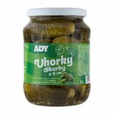 Uhorky sterilizované 5-8cm 720ml (660g) Ady