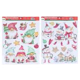 Nálepka na okno Vianočná 29x41cm