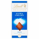 Lindt Excellence extra jemná mliečna čokoláda 100g