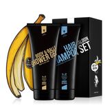 Angry Beards darčeková sada do sprchy Jack Saloon