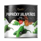 Jalapeňos papričky krájané 3100ml (3000g) Bassta