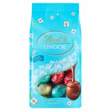 Lindt Lindor Eggs zmes čokolád s jemnou náplňou Blue 180g