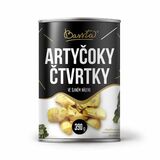 Artičoky štvrťky v slanom náleve 390g Bassta