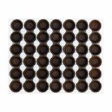 Tartaletka čokoládová 40x18mm 42ks