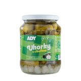 Uhorky sterilizované s cibuľkou 720ml (660g) Ady