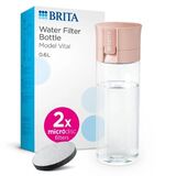 BRITA Fill&amp;Go Vital filtračná fľaša broskyňová 600ml