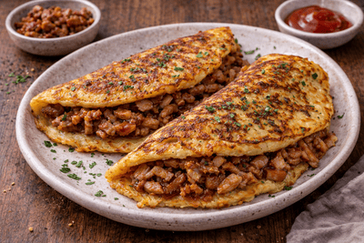 Zemiakové placky plnené mäsom