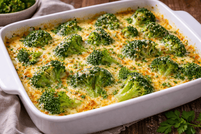 Zapekaná brokolica